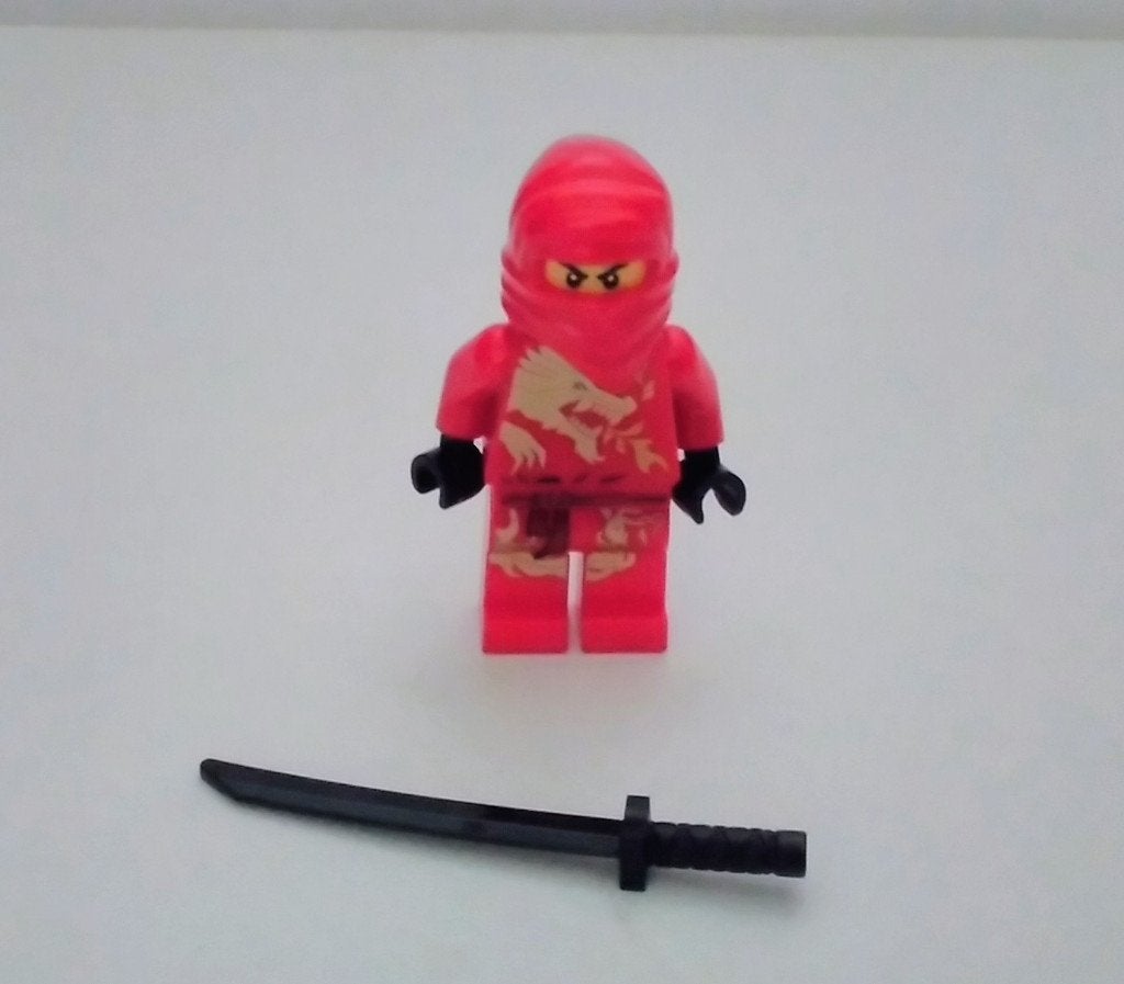 Lego Ninjago Kai dx minifiguur, Verzamelen, Verzenden, Zo goed als nieuw