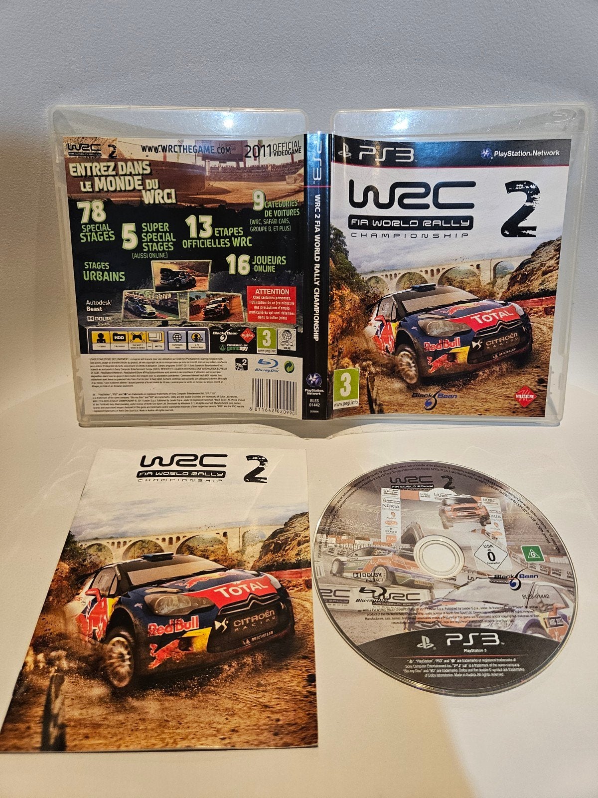 WRC 2 PS3, Spelcomputers en Games, Games | Sony PlayStation 3, Racen en Vliegen, Ophalen of Verzenden, Zo goed als nieuw, 3 spelers of meer