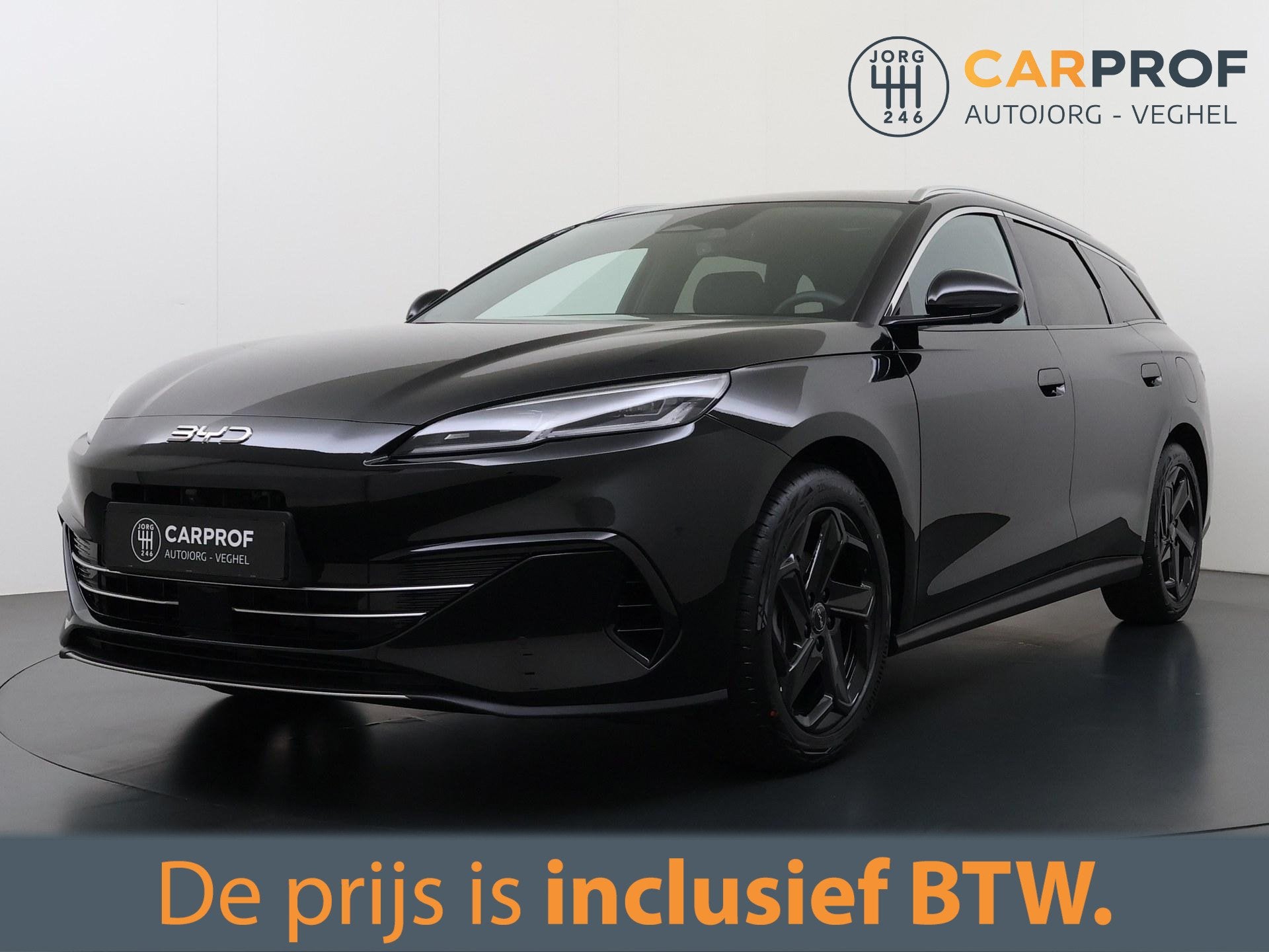 BYD SEAL 6 Touring 1.5 DM-i Comfort Lite PHEV | Pano |, Auto's, 1780 kg, 4 cilinders, Automatische klimaatregeling, Zwart