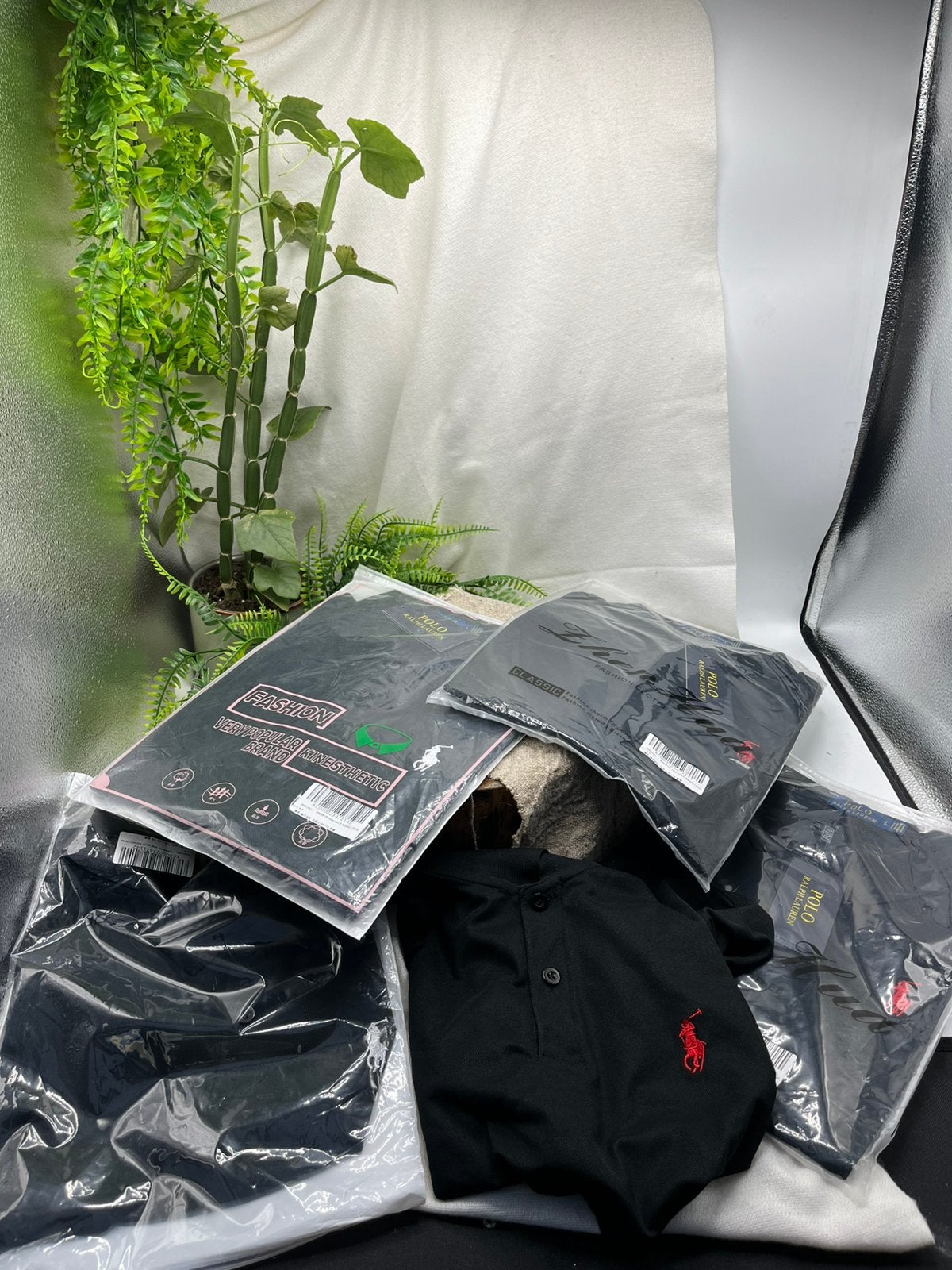 5 x heren polo - zwart - maat m - nieuw, Kleding | Heren, Polo's, Ophalen of Verzenden, Nieuw, Maat 48/50 (M), Zwart
