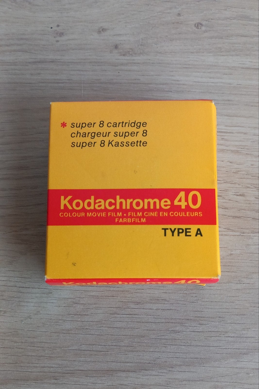 Kodachrome 40 Super 8 cartridge (15m) - Ongeopend, Audio, Tv en Foto, Filmrollen, Ophalen of Verzenden, 35mm film