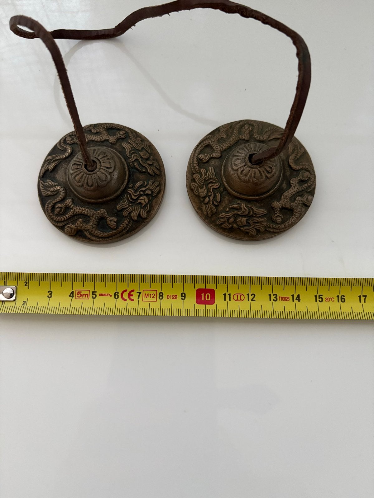 Klankbekkens, gong, handbel, Ophalen of Verzenden