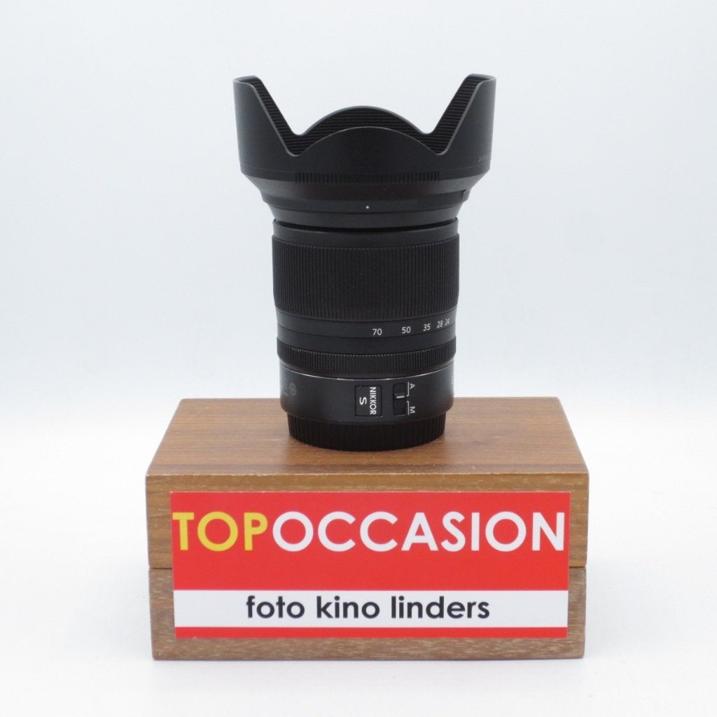 OCCASION: Nikkor Z 24-70mm F4 S, Audio, Tv en Foto, Gebruikt, Nikon Z-mount, Nikon, Ophalen of Verzenden