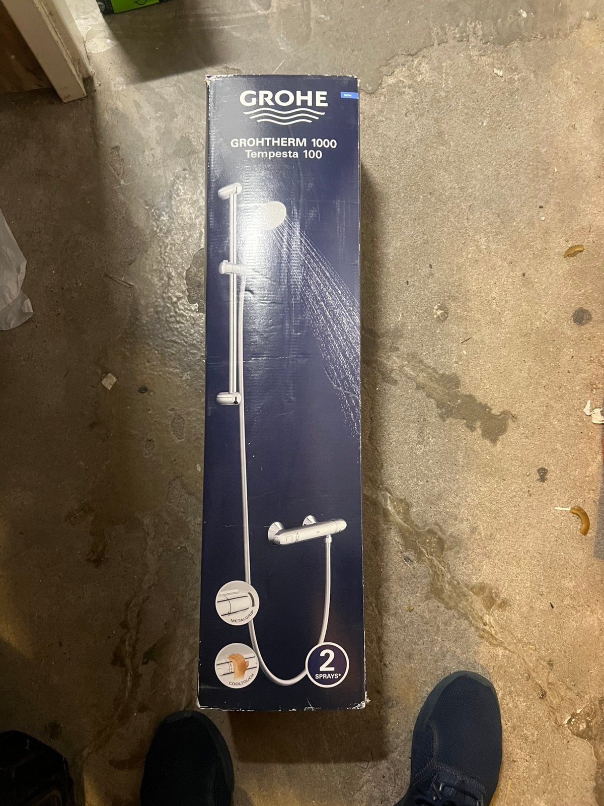 Grohe set nieuwe in doos. 15 cm, Doe-het-zelf en Verbouw, Sanitair, Ophalen of Verzenden, Zo goed als nieuw, Douche
