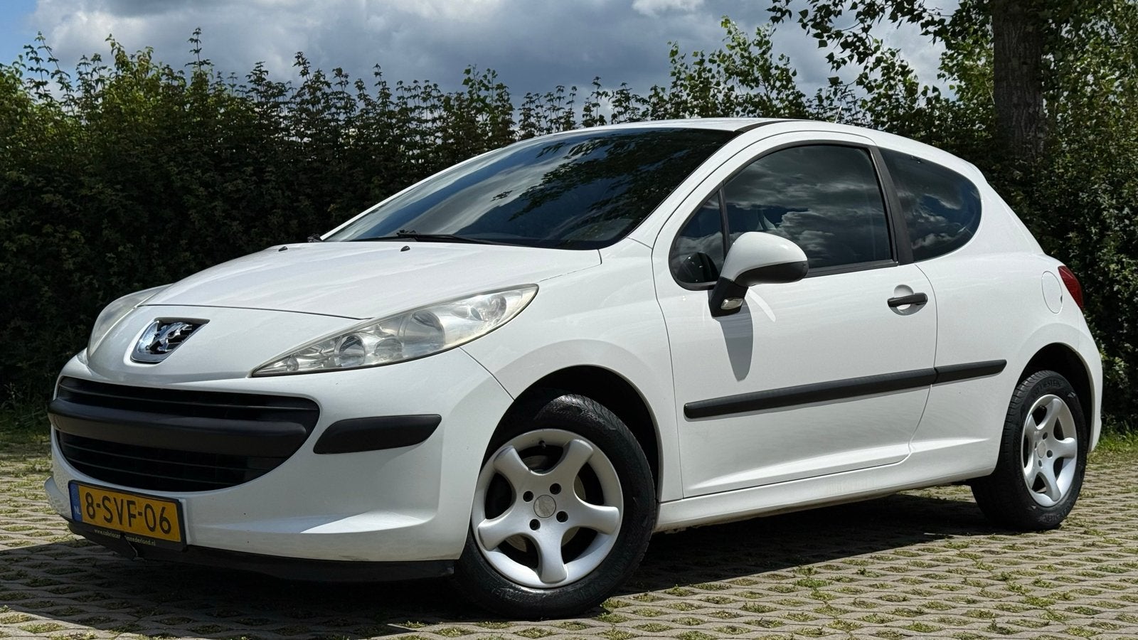 Peugeot 207 1.4 XR 3DRS 2008 Wit - Airco - Geldige APK, Auto's, Voorwielaandrijving, 1360 cc, 4 cilinders, Handgeschakeld