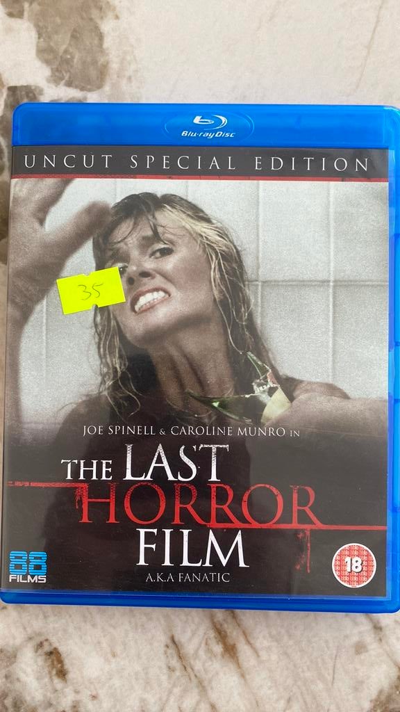 The last horror film blu ray maniac 2, Ophalen of Verzenden, Zo goed als nieuw, Horror