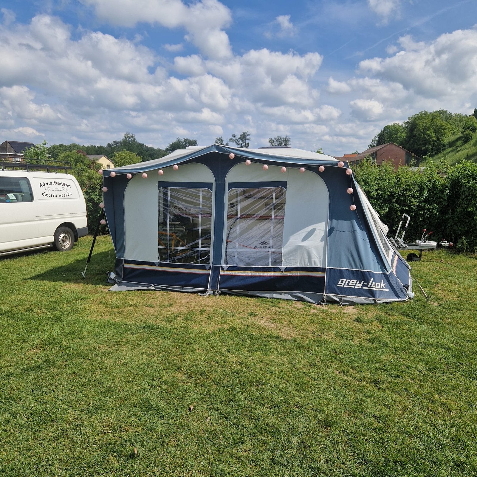 Dorema Grey Look caravan voortent, Ophalen, Gebruikt, Polyester, Dorema