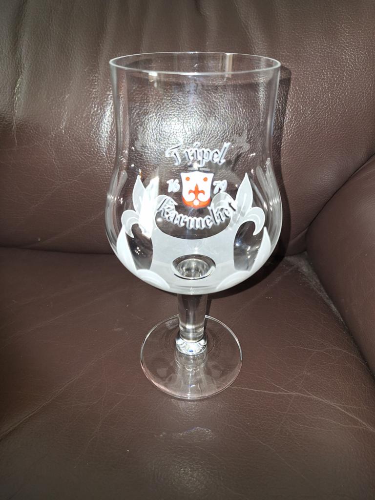 Glas Tripel Karmeliet 0,3 l speciaalbier Tripel Karmeliet, Ophalen, Zo goed als nieuw