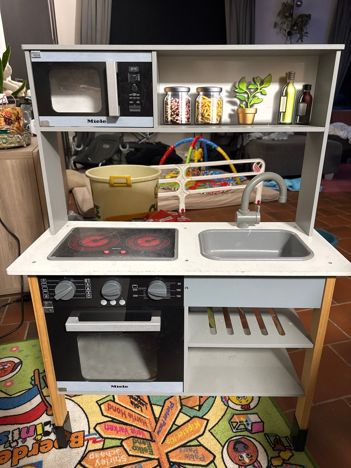 Miele Speelkeuken Hout, Kinderen en Baby's, Speelgoed | Speelkeukens, Ophalen, Gebruikt, Hout, Speelkeuken