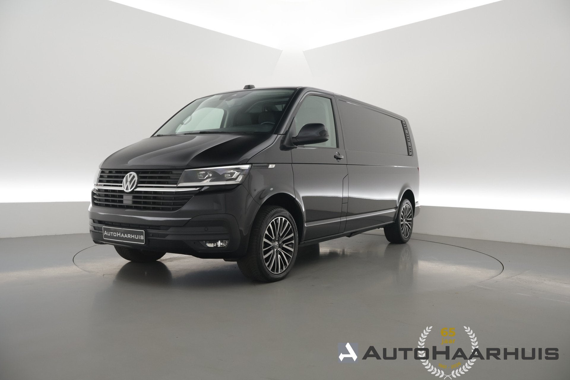 Volkswagen Transporter 2.0 TDI-204pk L2H1 | 4Motion | Automa, Auto's, Automaat, Gebruikt, Zwart, 4 cilinders