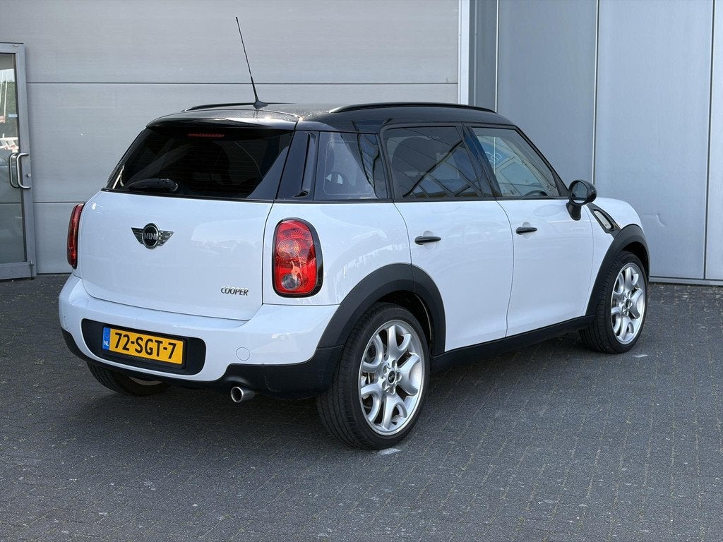 MINI Countryman 1.6 Cooper Chili Cruise/Aircon/Leder/Zeer ne, Euro 5, Gebruikt, Leder en Stof, Bedrijf