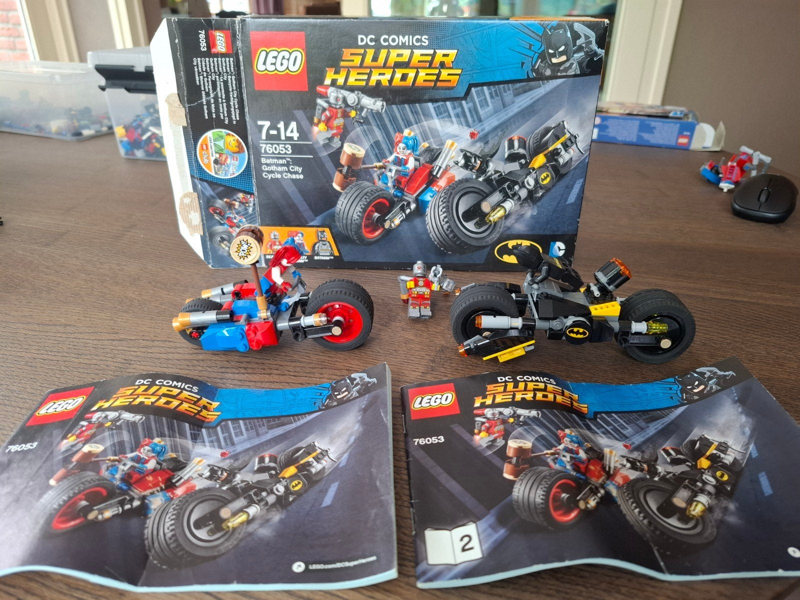 LEGO DC Super Heroes 76053 Gotham City Cycle Chase, Overige thema's, Lego, Ophalen of Verzenden, Zo goed als nieuw