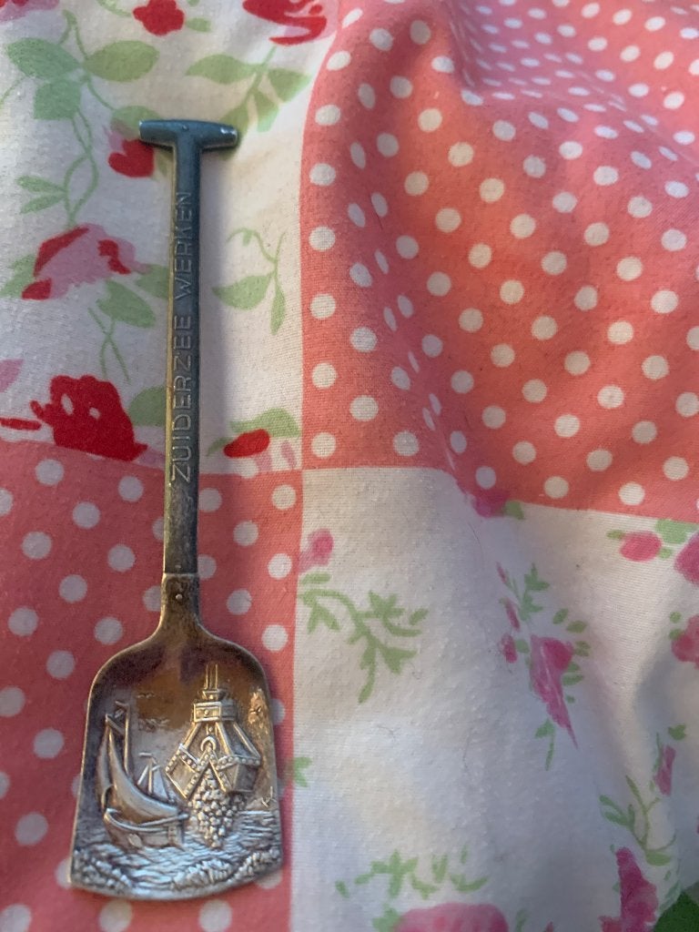 Vintage suikerschep van de Zuiderzeewerken, Antiek en Kunst, Ophalen of Verzenden