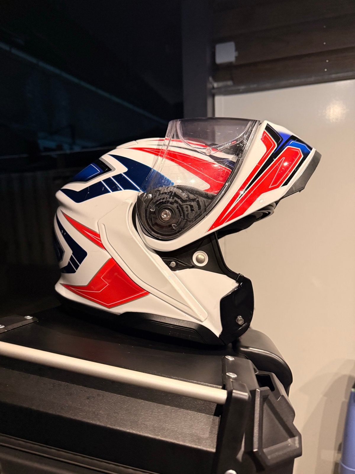 Shoei Neotec 3 L Systeemhelm - Topkwaliteit en Comfort, Motoren, Systeemhelm, Heren, Ophalen of Verzenden, Shoei
