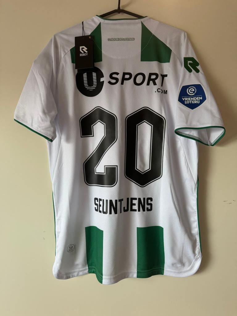 Seuntjens #20 FC Groningen Robey Voetbalshirt Nieuw Maat M, Maat 48/50 (M), Robey, Nieuw, Ophalen of Verzenden