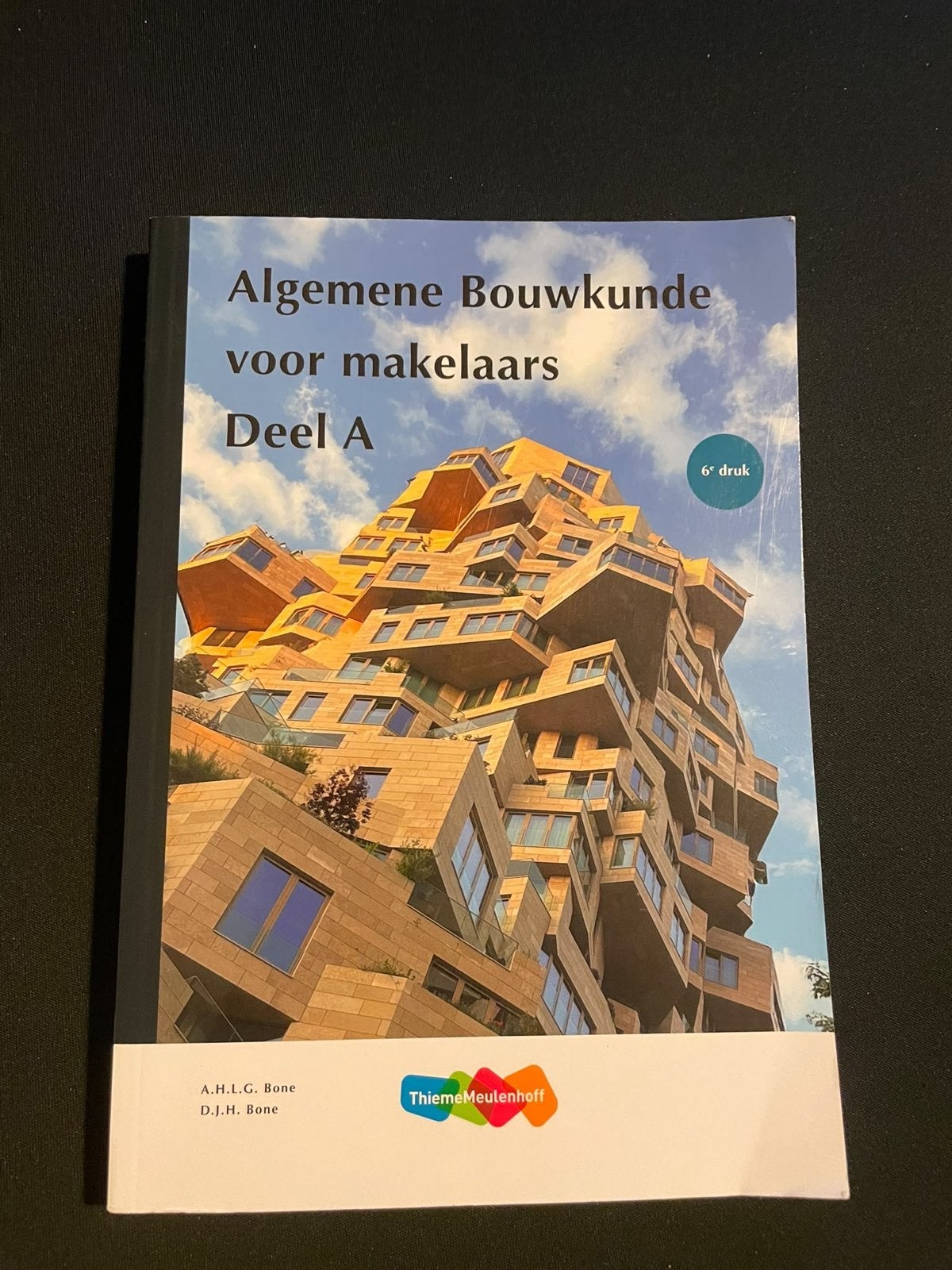 Algemene Bouwkunde voor makelaars Deel A 6e druk, Boeken, Ophalen of Verzenden, Gamma, Zo goed als nieuw, HBO
