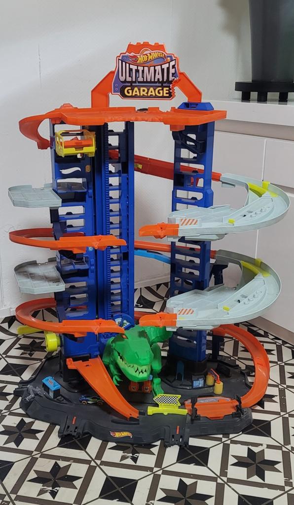 Hotwheels garage, Ophalen, Gebruikt, Handmatig, Hot Wheels