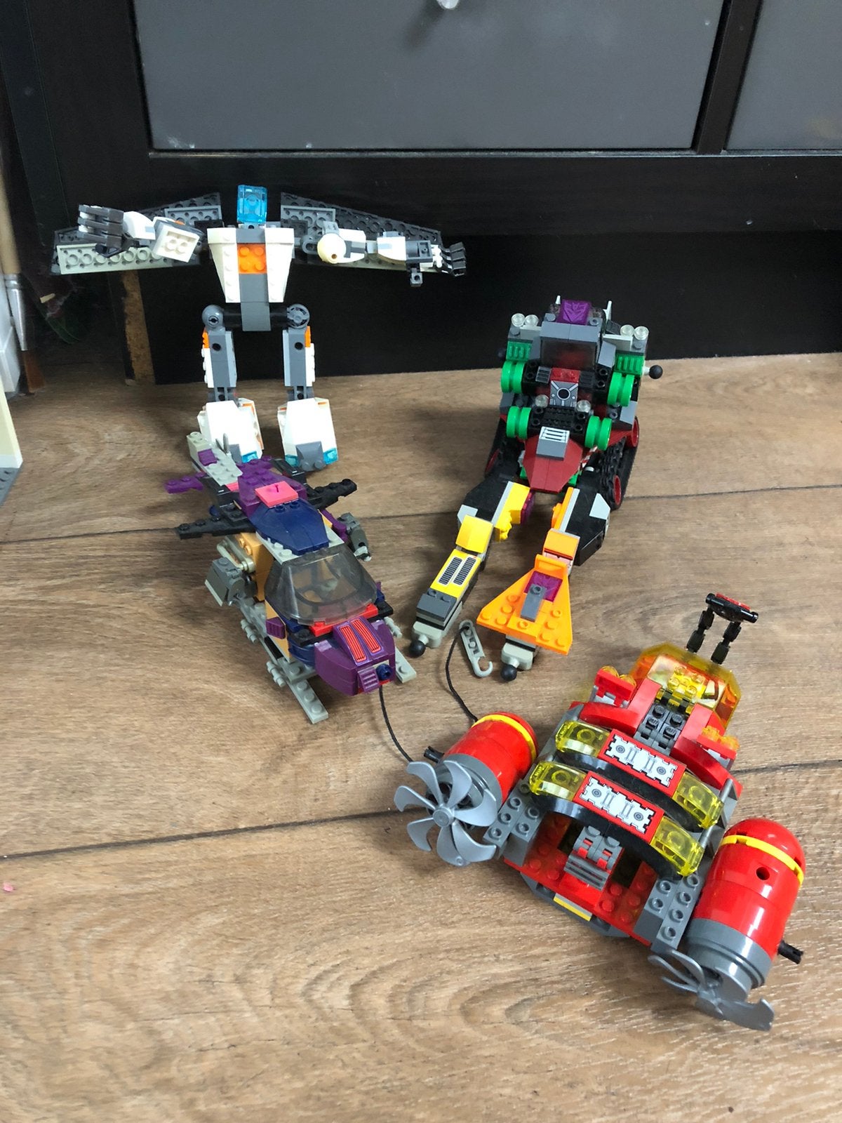 Lego vliegtuigen steaaljagers robots etc, Ophalen of Verzenden, Zo goed als nieuw