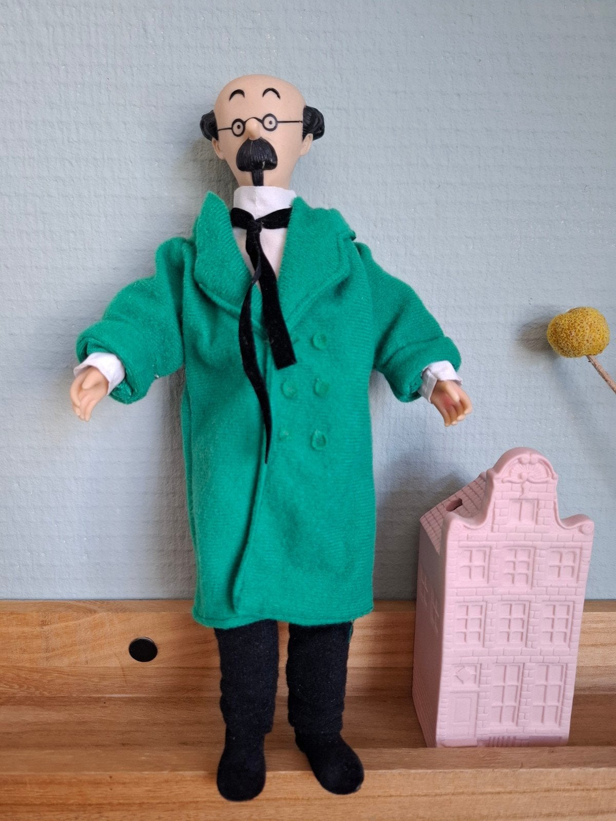Professor Zonnebloem 1990s, Ophalen of Verzenden, Kuifje, Gebruikt, Beeldje of Figuurtje
