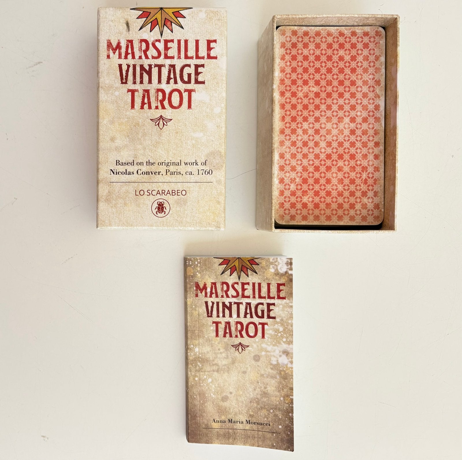 Marseille Vintage Tarot kaarten, Nicolas Conver 1760, Tarot of Kaarten leggen, Overige typen, Ophalen of Verzenden, Zo goed als nieuw