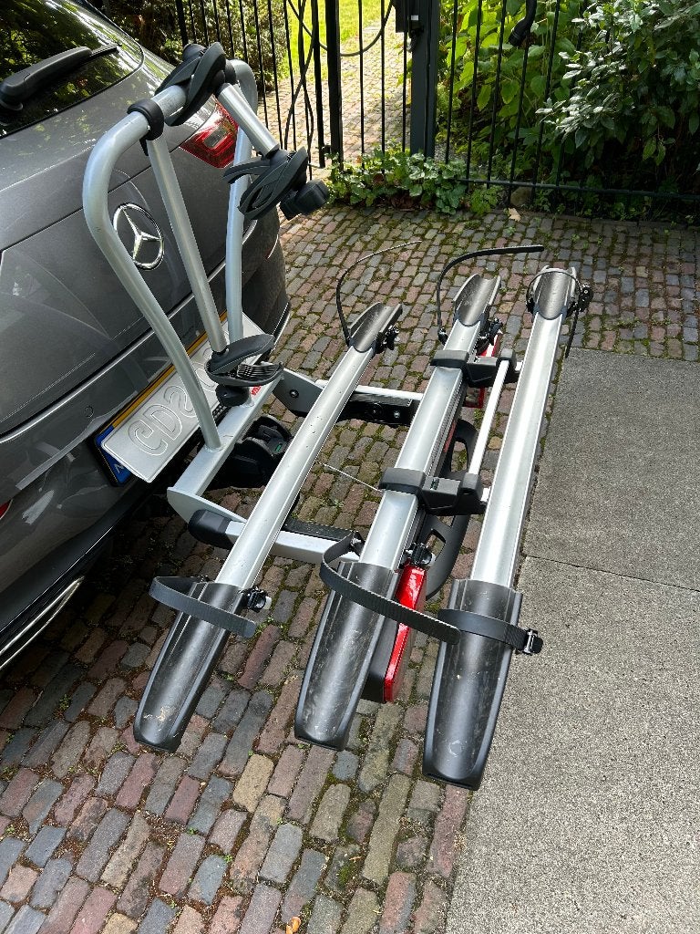 Yakima Fiestendrager JustClick 3 voor 3 fietsen, Ophalen, 3 fietsen of meer, Elektrische fiets, Zo goed als nieuw
