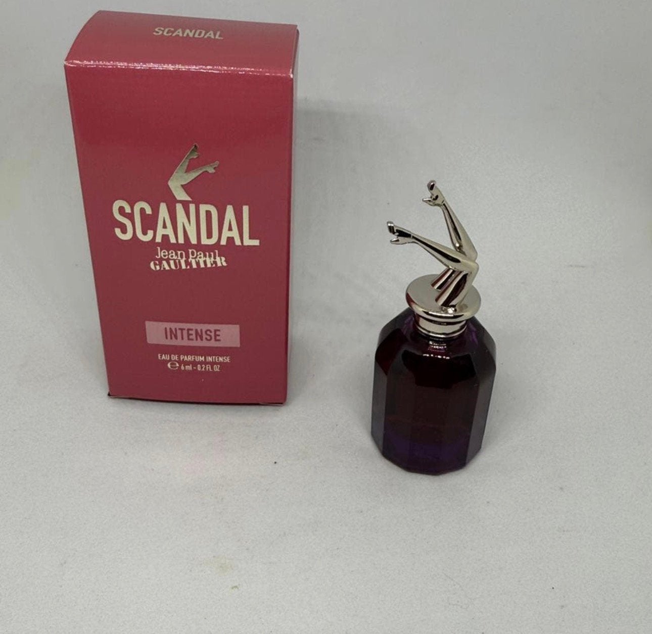 parfumminiatuur scandal intense 6 ml edp gaultier, Verzenden, Nieuw, Miniatuur, Gevuld