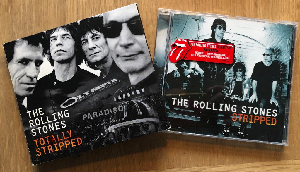 ROLLING STONES - Stripped & Totally stripped (2CD & DVD), Cd's en Dvd's, Cd's | Rock, Zo goed als nieuw, Poprock, Ophalen of Verzenden