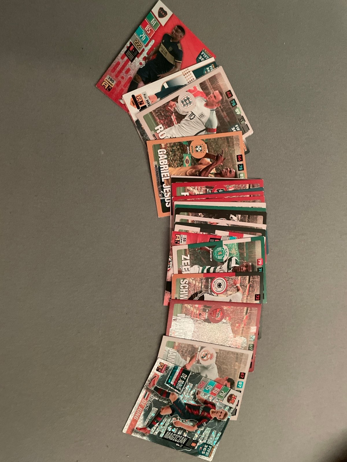 Diverse voetbalplaatjes - FIFA 365 Match Attax, Ophalen of Verzenden, Gebruikt, Meerdere kaarten