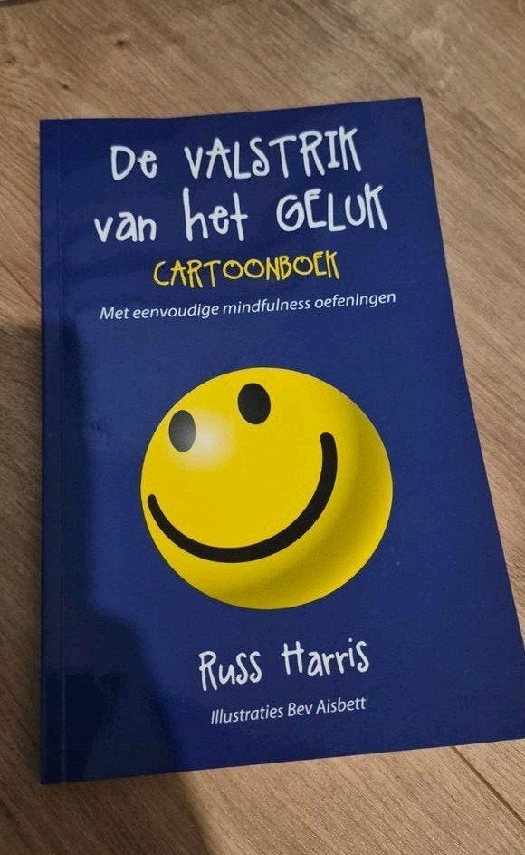De Valstrik van het Geluk - Cartoonboek, Ophalen of Verzenden, Zo goed als nieuw, Russ Harris, Cartoons