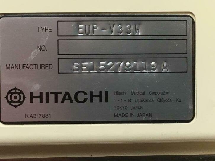 Hitachi EUP-V33W 6,5 MHz inwendige probe, Diversen, Braces, Niet ingevuld, Gebruikt, Niet ingevuld, Ophalen of Verzenden
