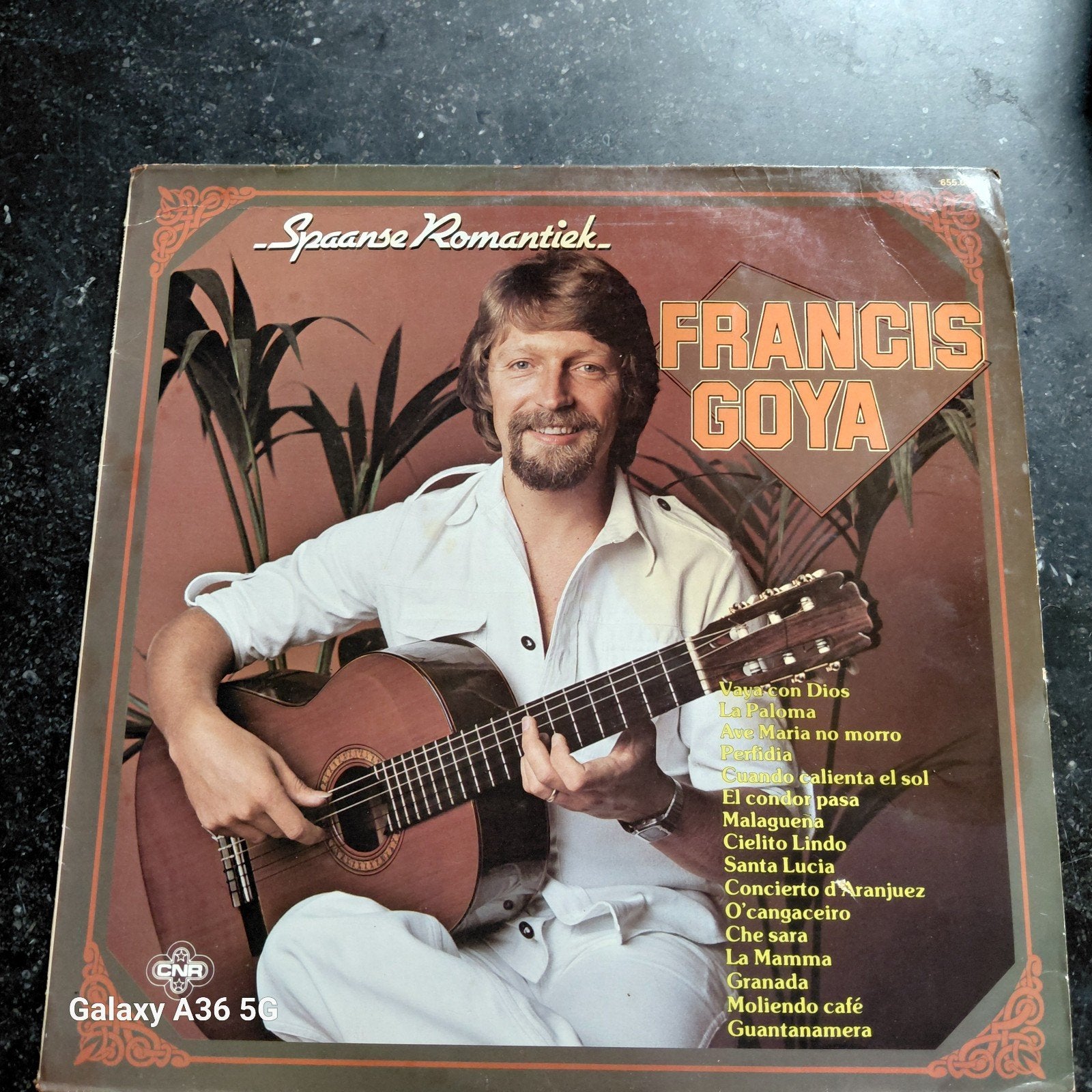 Francis Goya - Spaanse Romantiek LP (1975), Ophalen of Verzenden, Gebruikt, 12 inch