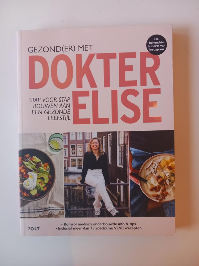 Gezond(er) met Dokter Elise, Verzenden, Zo goed als nieuw, Dieet en Voeding, Elise Janssen