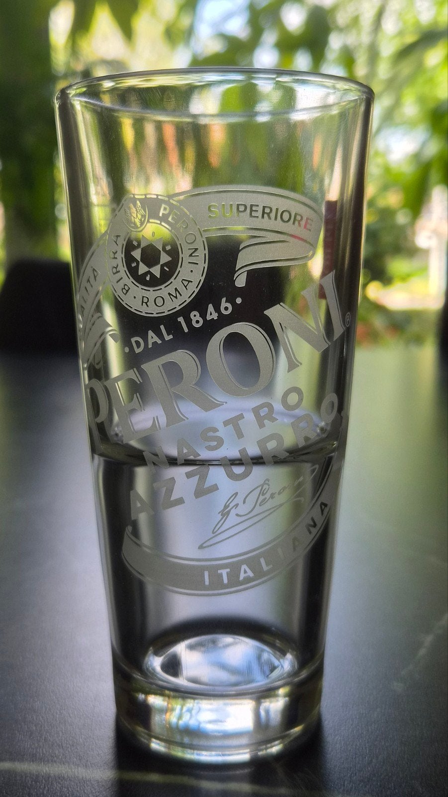 Nieuwe Peroni bierglazen 0.25cl, Verzenden, Nieuw, Glas of Glazen, Overige merken