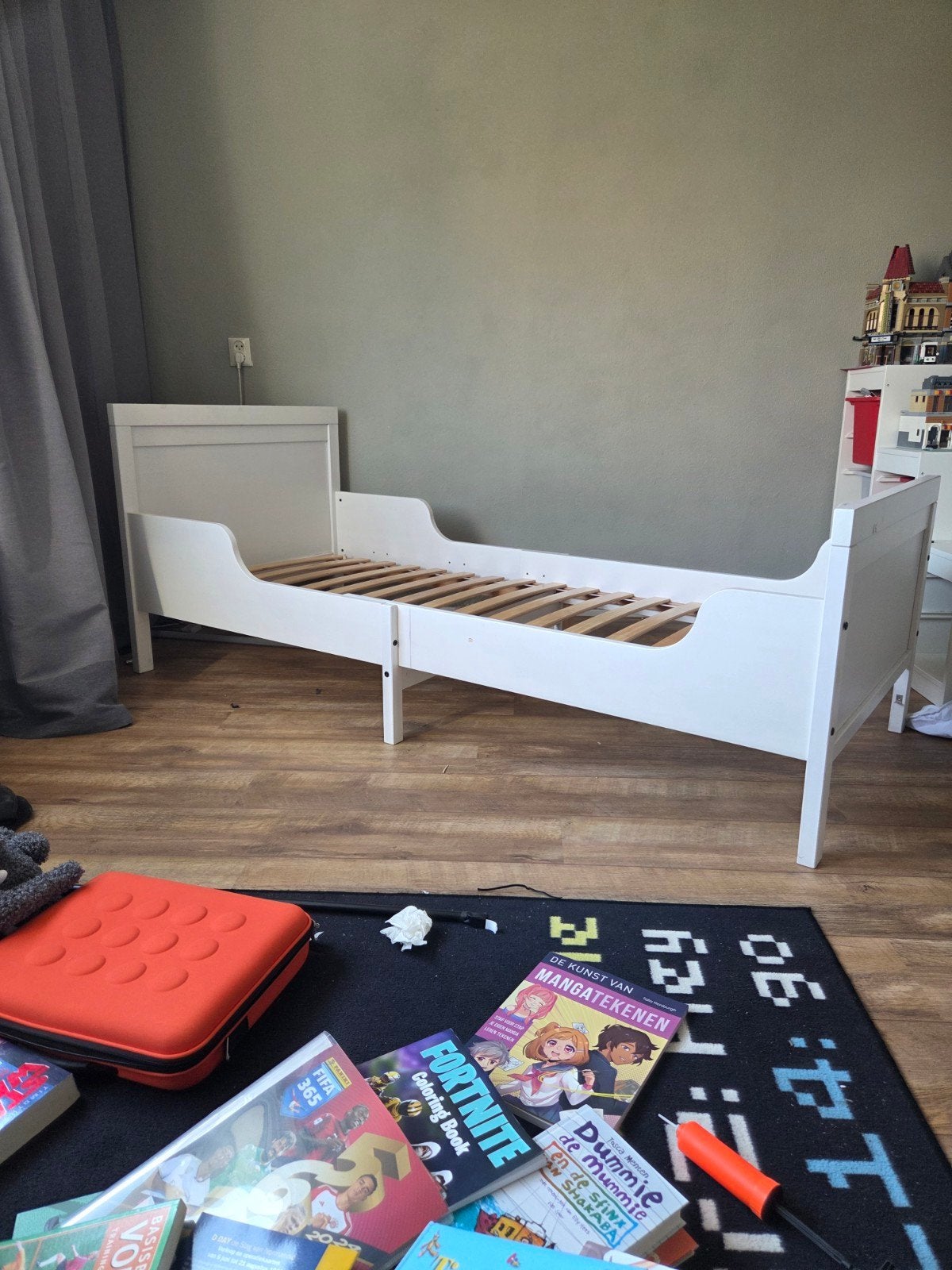 Ikea Sundvik meegroeibed met lattenbodem, Ophalen, Gebruikt, 70 tot 85 cm, Lattenbodem