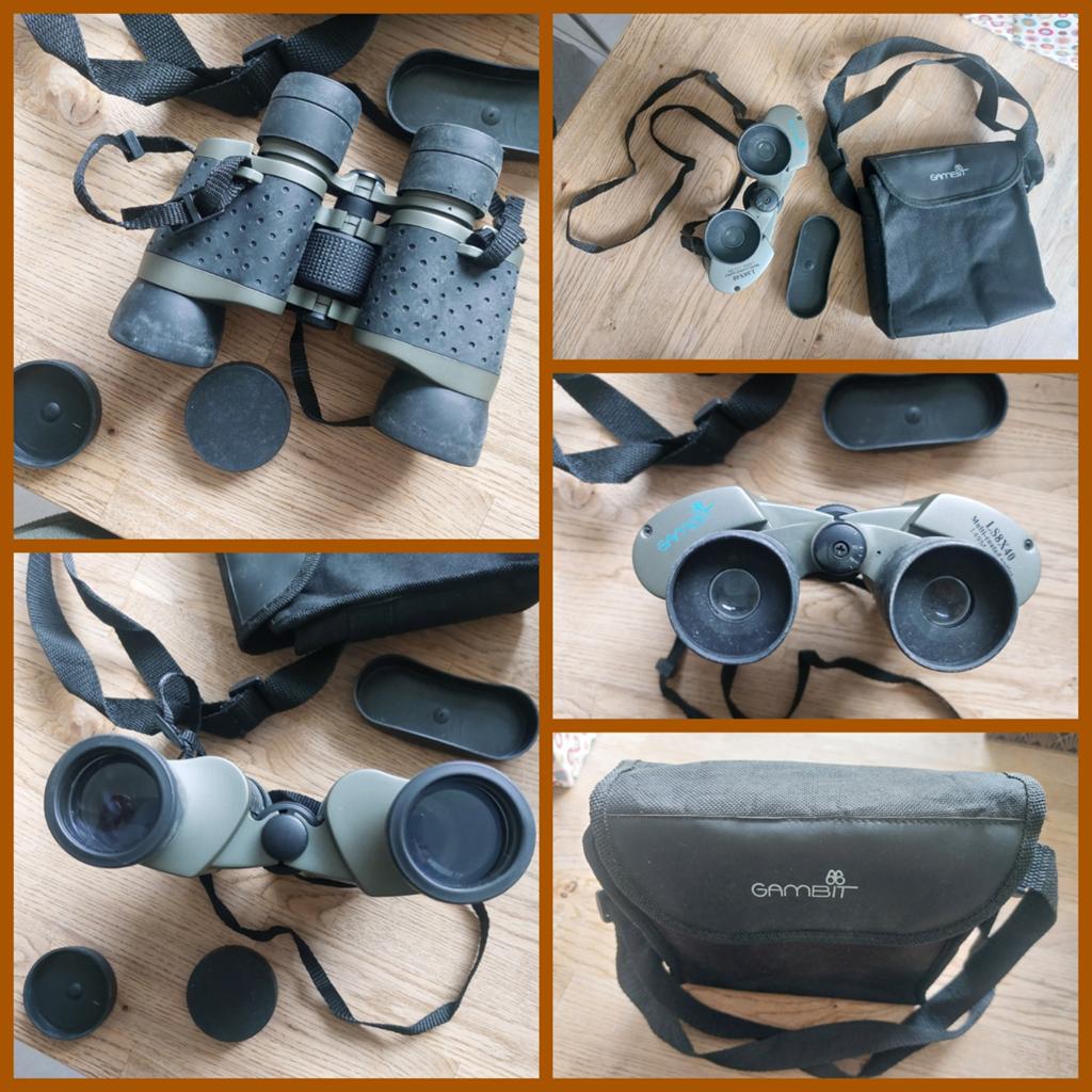 Verrekijker Gambit met tas. Vintage., Ophalen of Verzenden