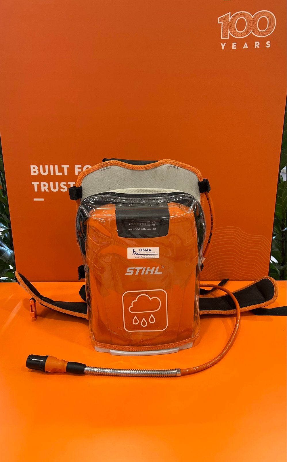 STIHL AR 1000 rugaccu (nieuwe kabel), Ophalen of Verzenden, Zo goed als nieuw