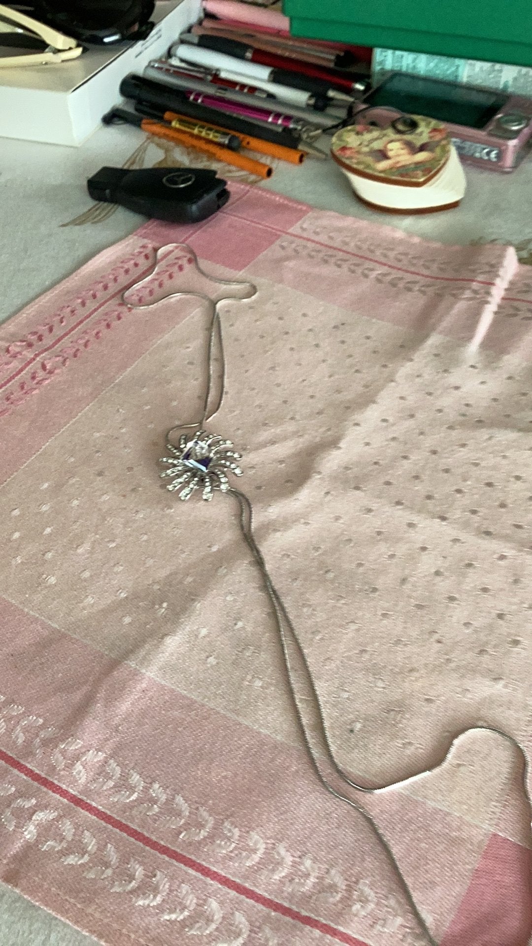 Ketting apart, Verzenden, Zo goed als nieuw, Blauw
