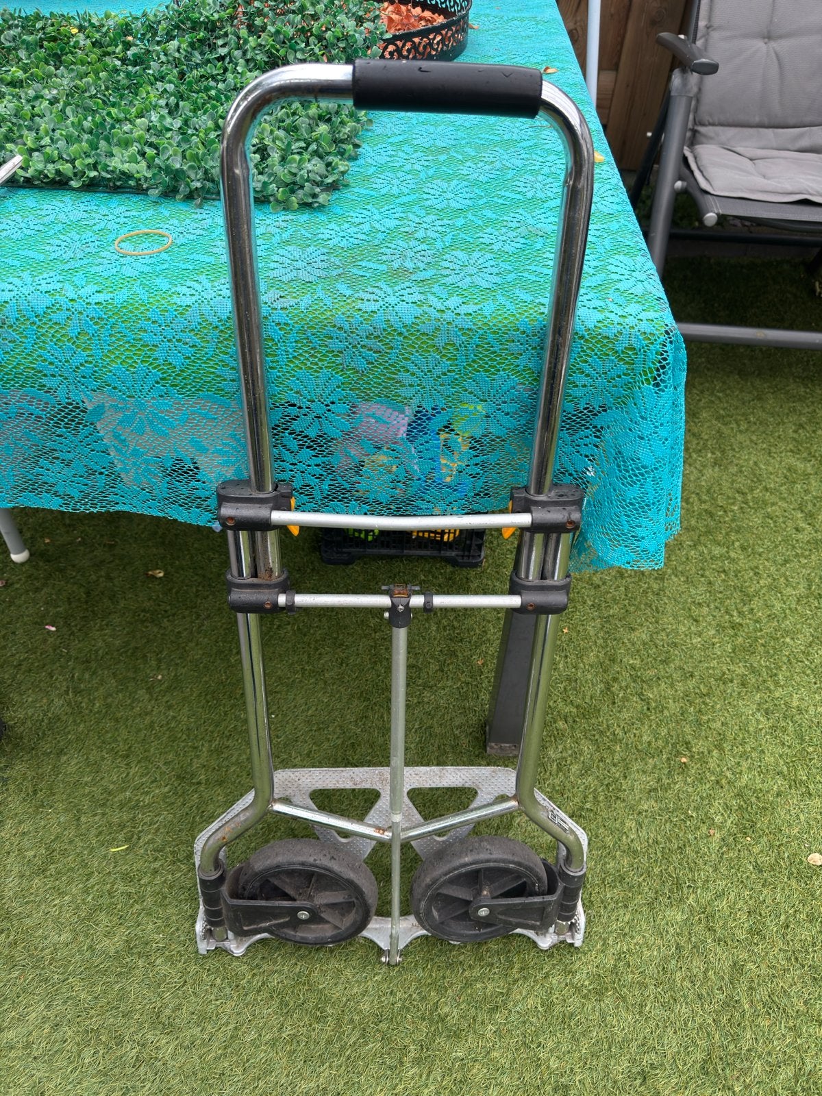 Handige opvouwbare steekwagen - Gebruikt, Ophalen of Verzenden, Gebruikt, Steekwagen