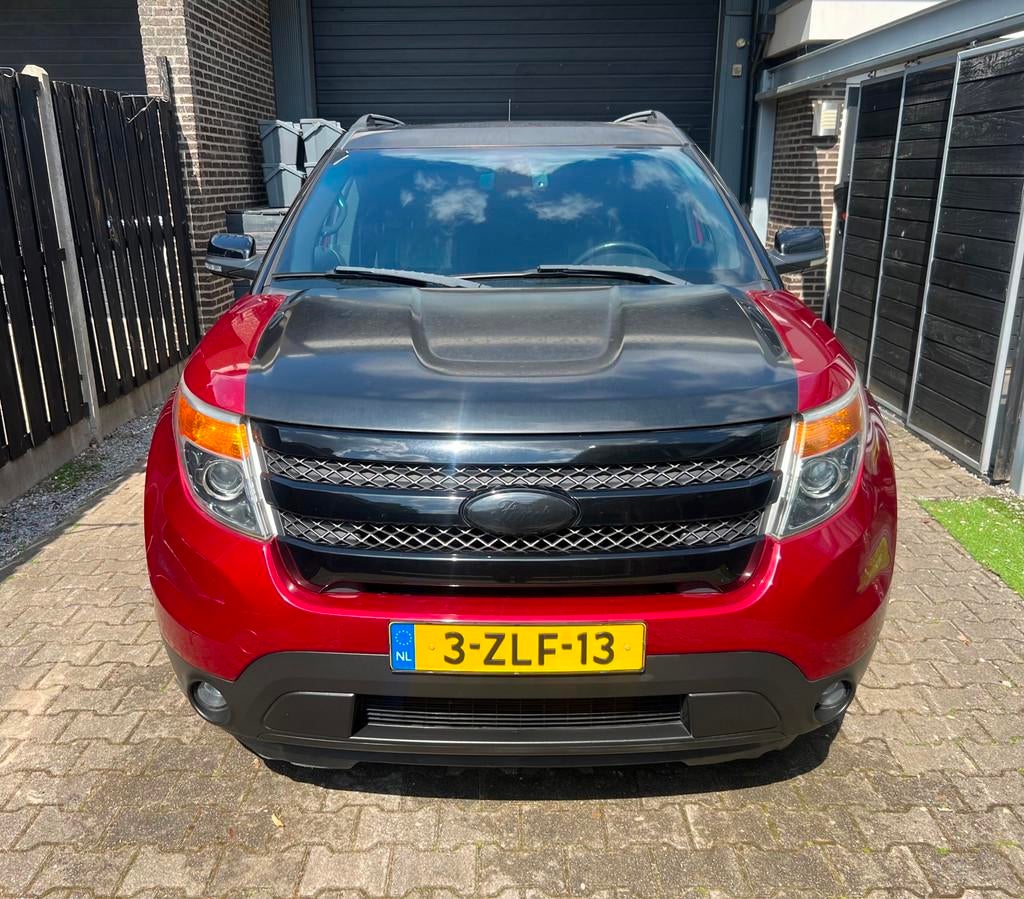 Ford EXPLORER LTD.FWD LPG|7PERS|AUTO|4x4|LANEASSIST|DAK, Auto's, Automaat, Euro 5, 450 kg, Gebruikt