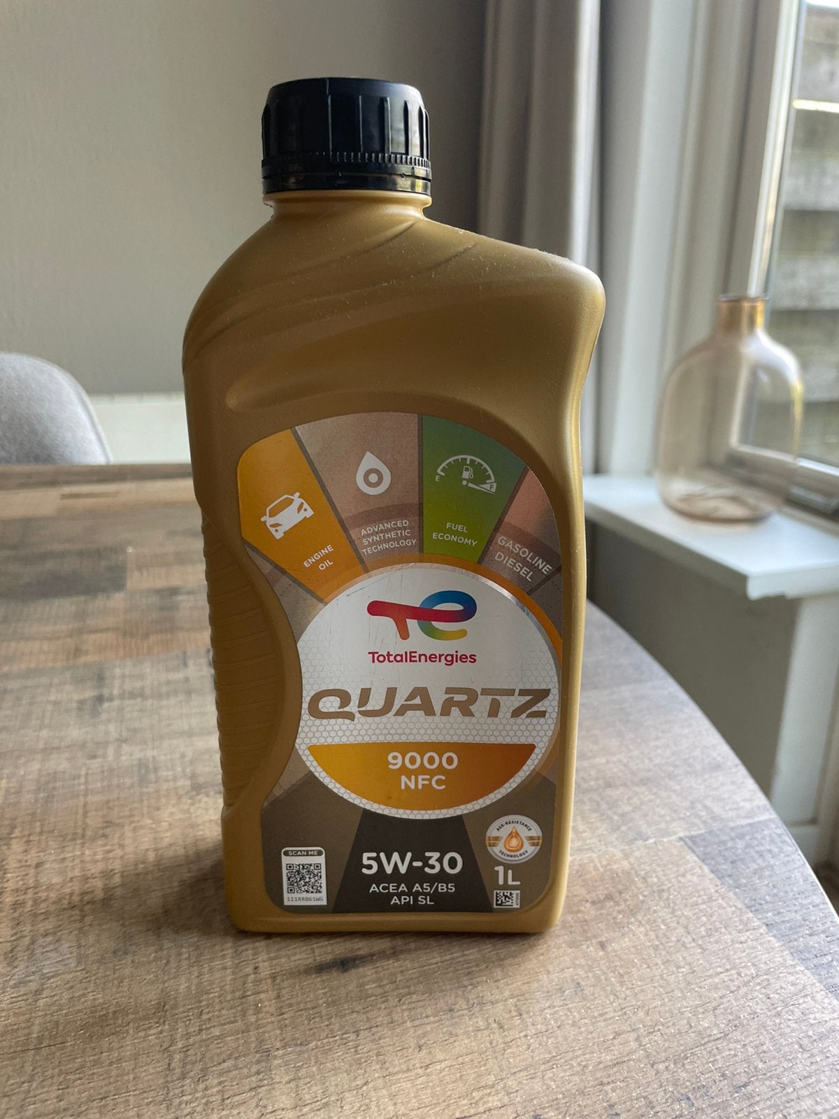 TotalEnergies Quartz 9000 NFC 5W-30 motorolie 1L – nieuw”, Ophalen