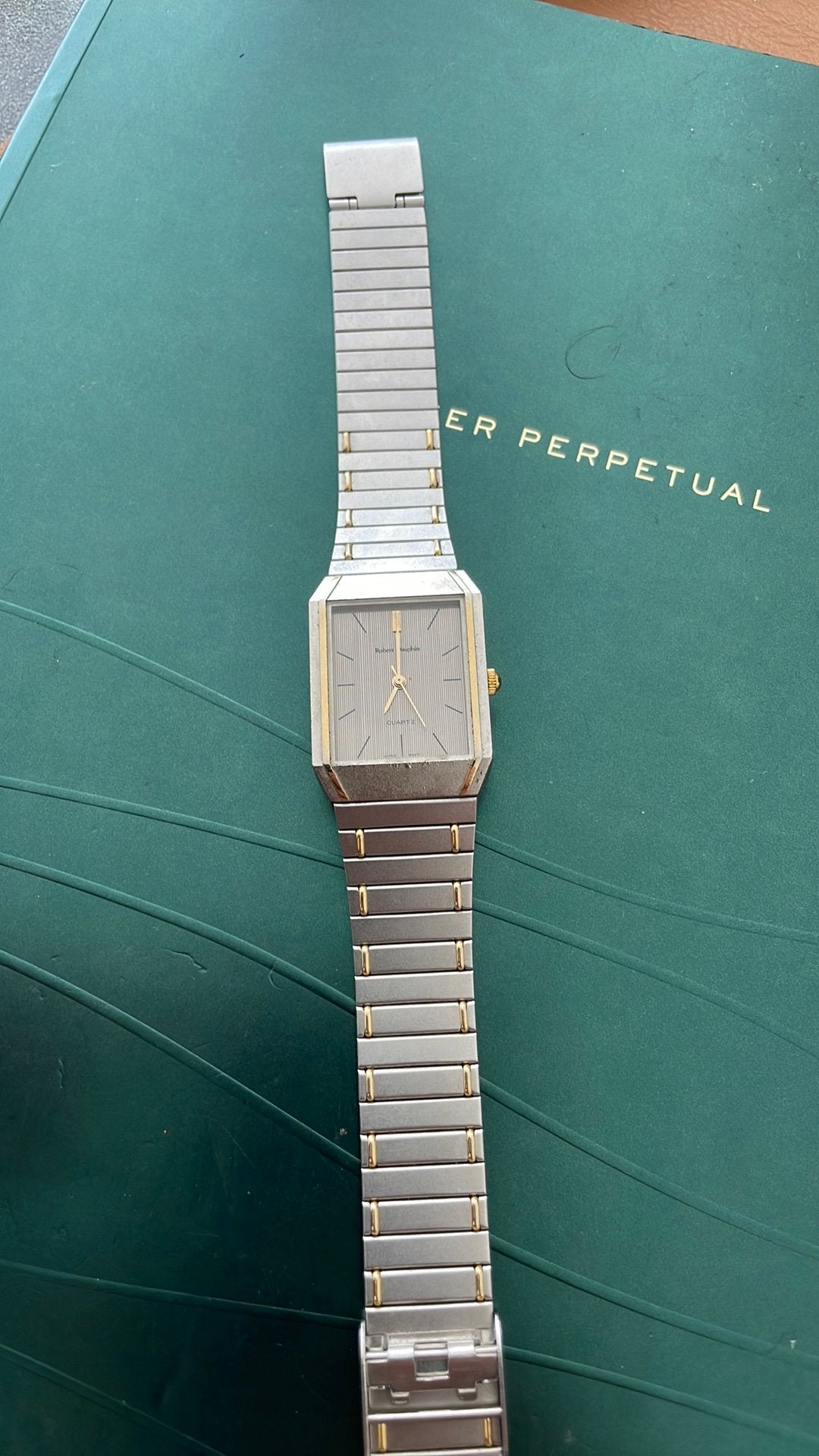Richard dauphin vintage horloge, Ophalen of Verzenden, Staal, Overige merken, 1960 of later