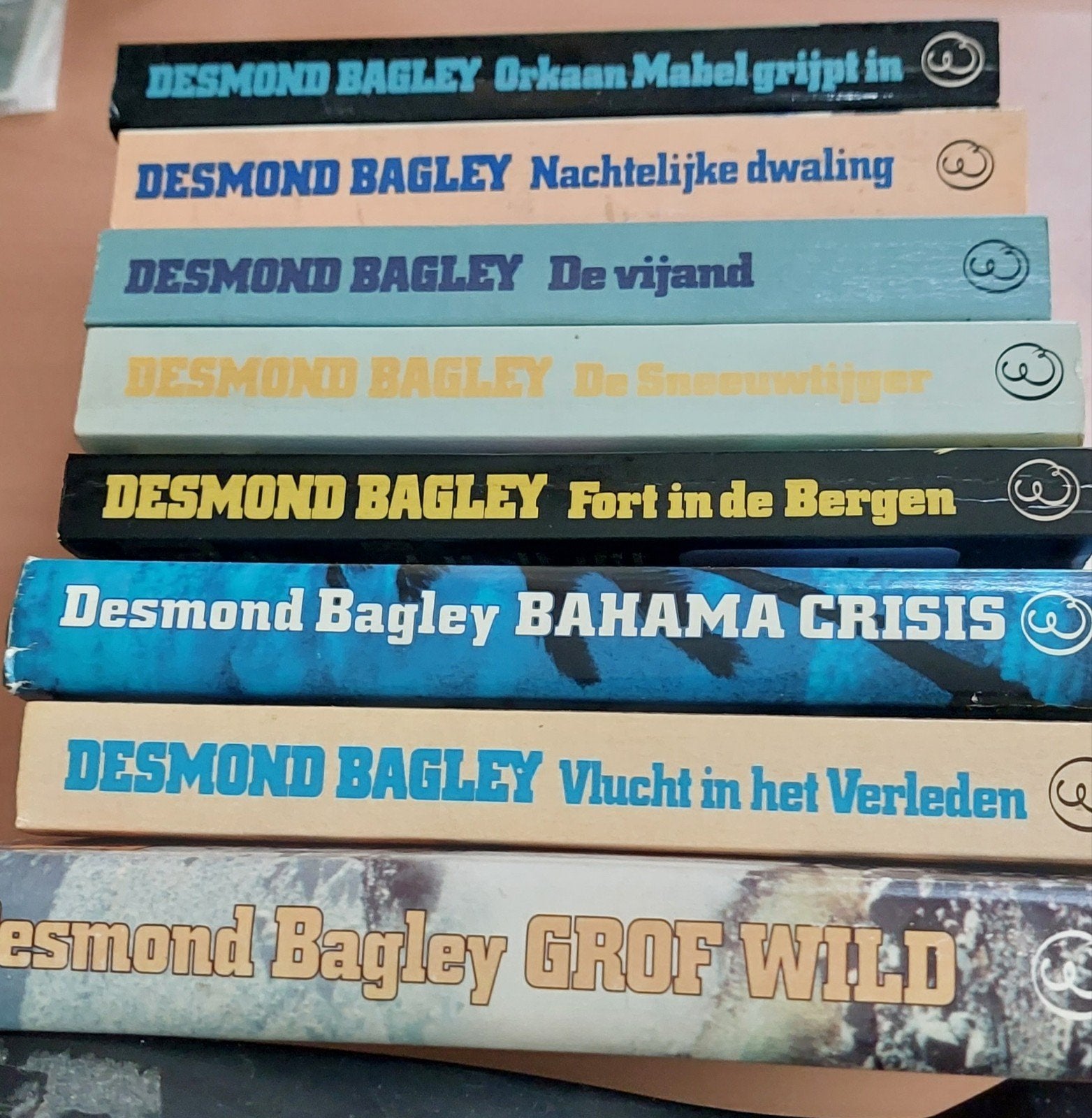Desmond Bagley Boeken Collectie - 8 Spanning Romans, Boeken, Ophalen of Verzenden, Gelezen, Desmond Bagley
