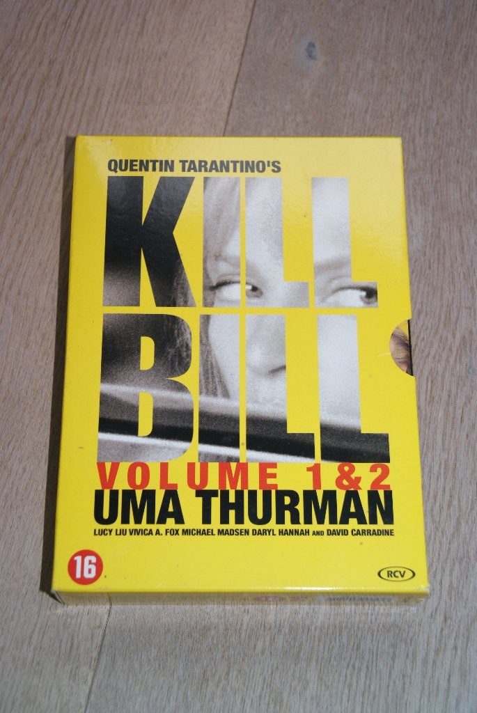 Te koop Dvd box met Kill Bill en Kill Bill 2 met Uma Thurman, Engels, Vanaf 16 jaar, Nederlands, Fantasy
