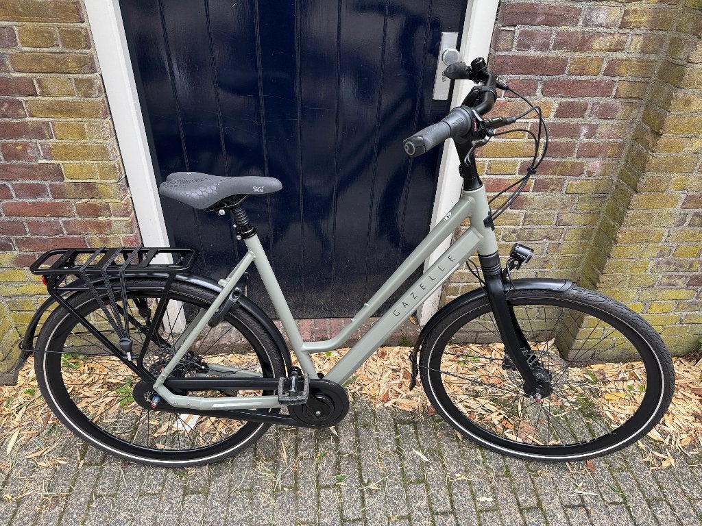 Gazelle Chamonix C8 D57 Stadsfiets  Clay Green in nieuwstaat, Fietsen en Brommers, Verzenden, (Extra) lage instap, 56 cm of meer