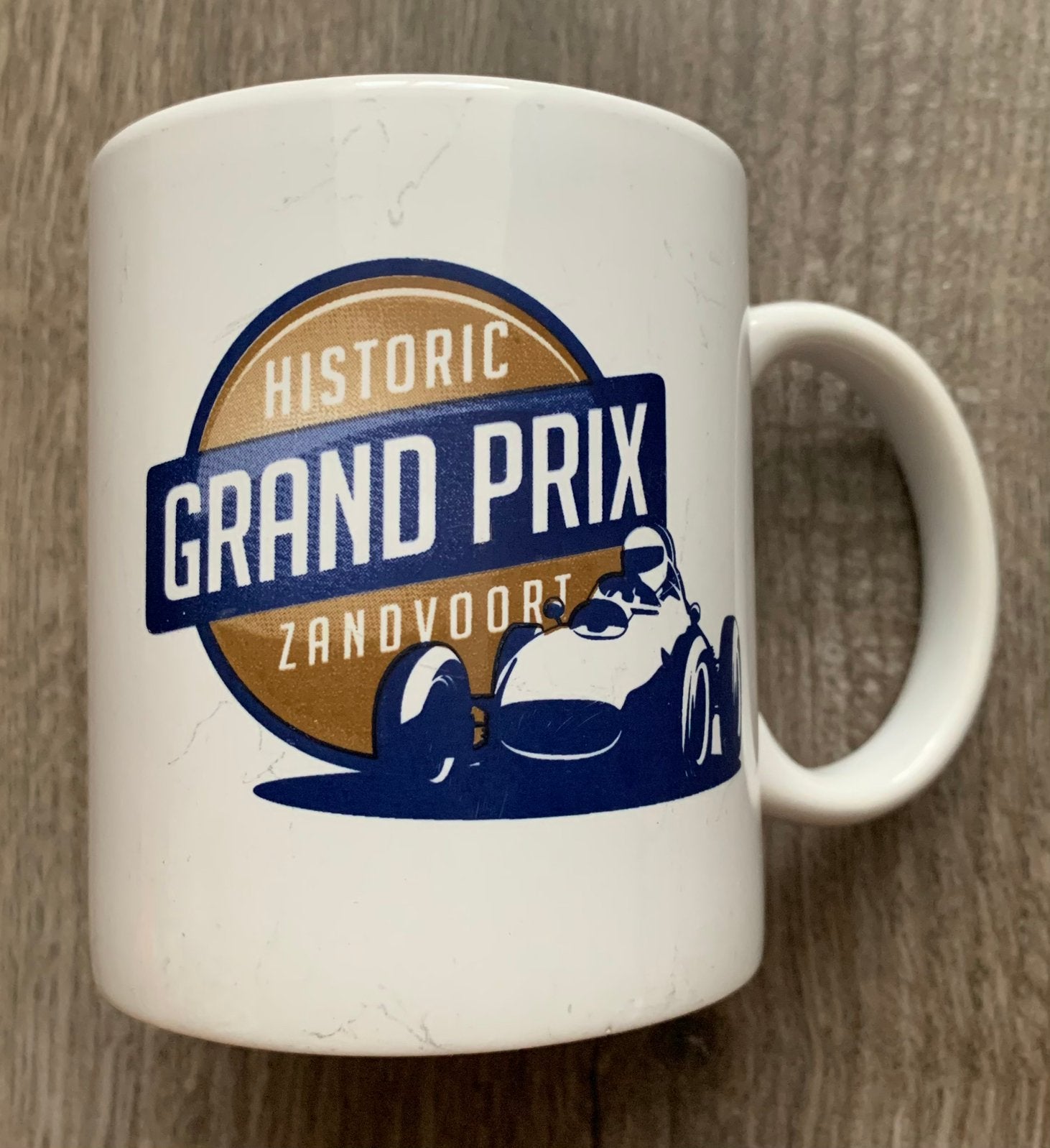 Historic Grand Prix ZandVoort Beker/Mok, Ophalen of Verzenden, Zo goed als nieuw, Auto's