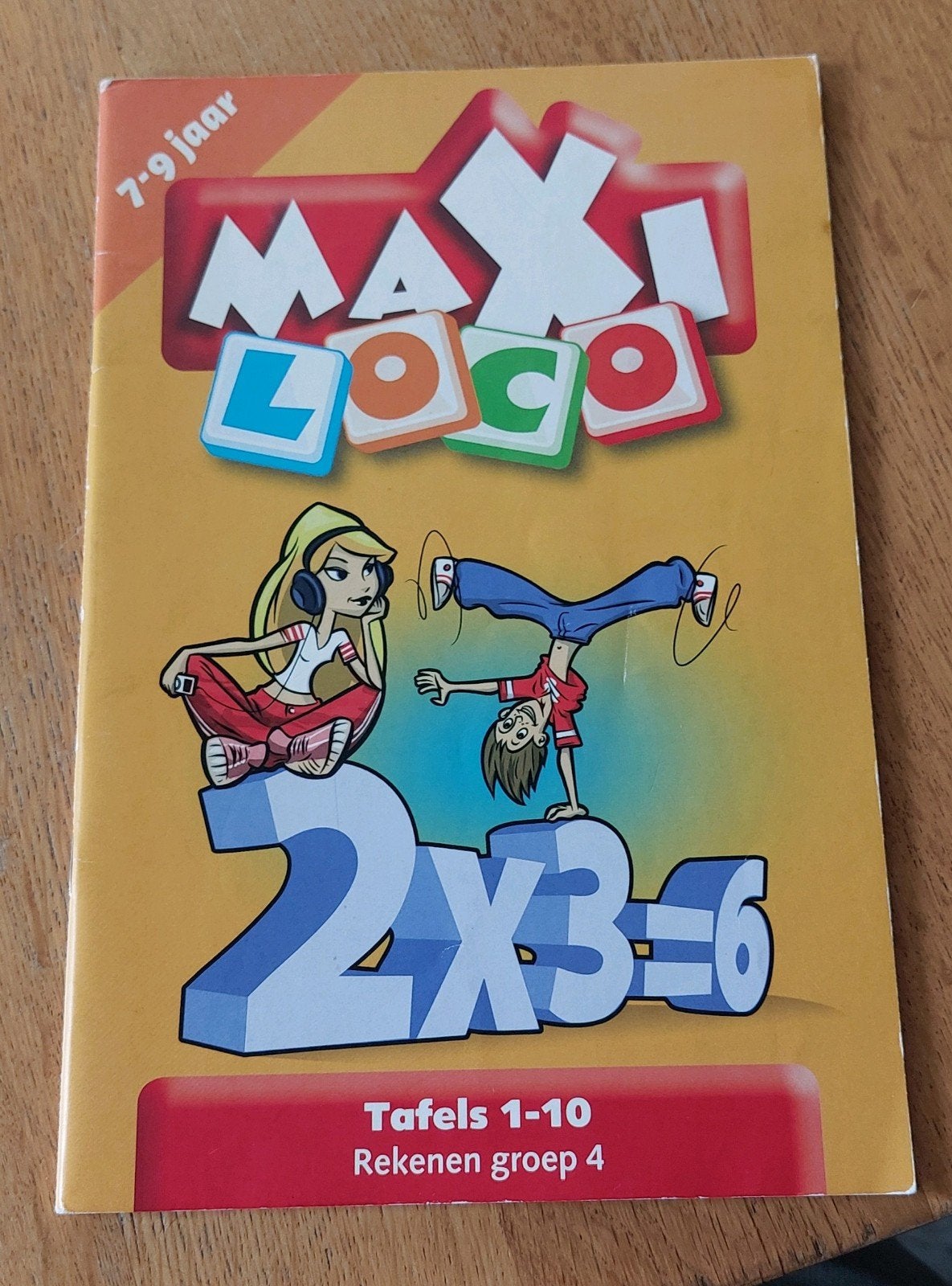 Tafels 1-10 maxi loco Rekenen groep 4, Ophalen of Verzenden, Zo goed als nieuw, Overige niveaus, Nederlands