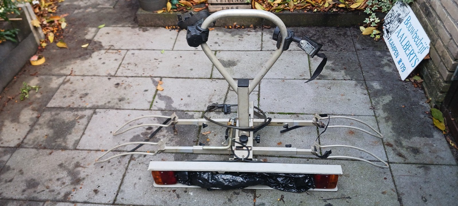 fietsendrager voor 2 fietsen, Ophalen, 2 fietsen, Zo goed als nieuw, Trekhaakdrager