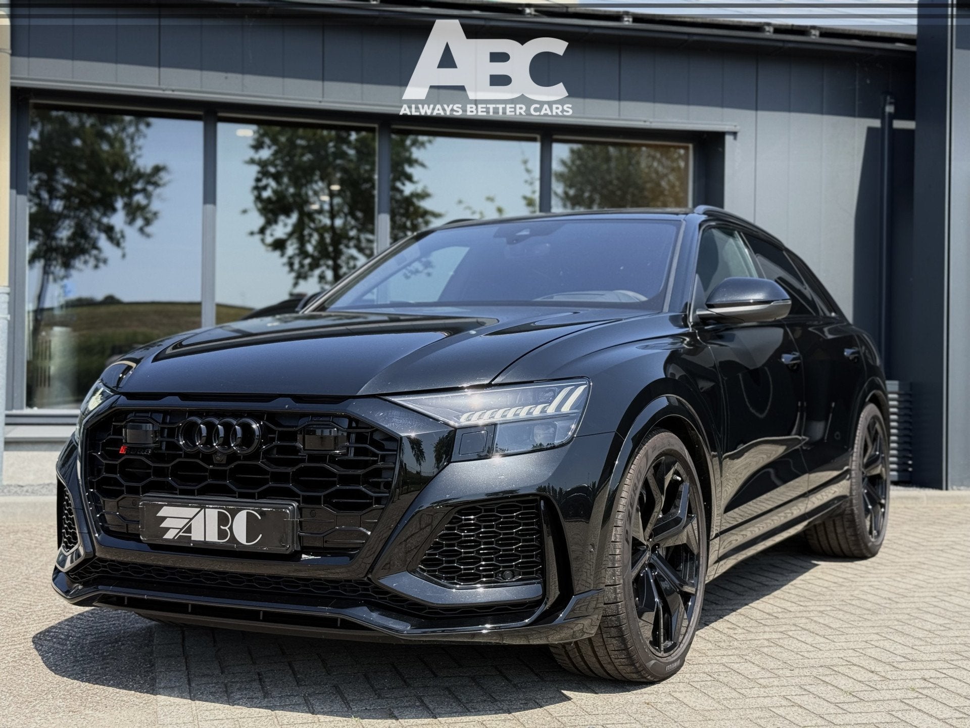 Audi RSQ8 4.0 TFSI quattro Dynamic+, Keramic, Massage, Pano,, Auto's, Gebruikt, 600 pk, Zwart, Leder
