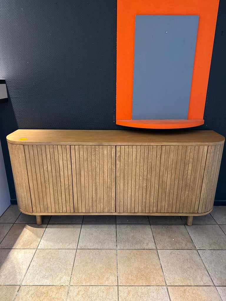 Dressoir 180x40x80, Ophalen, Japandi, Met deur(en), 150 tot 200 cm