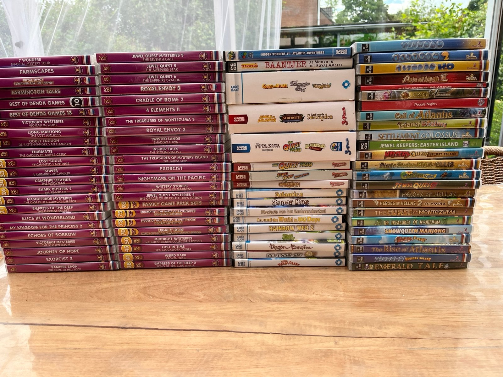 Groot spellen pakket 95 pc games, Puzzel en Educatief, 1 speler, Ophalen of Verzenden, Zo goed als nieuw